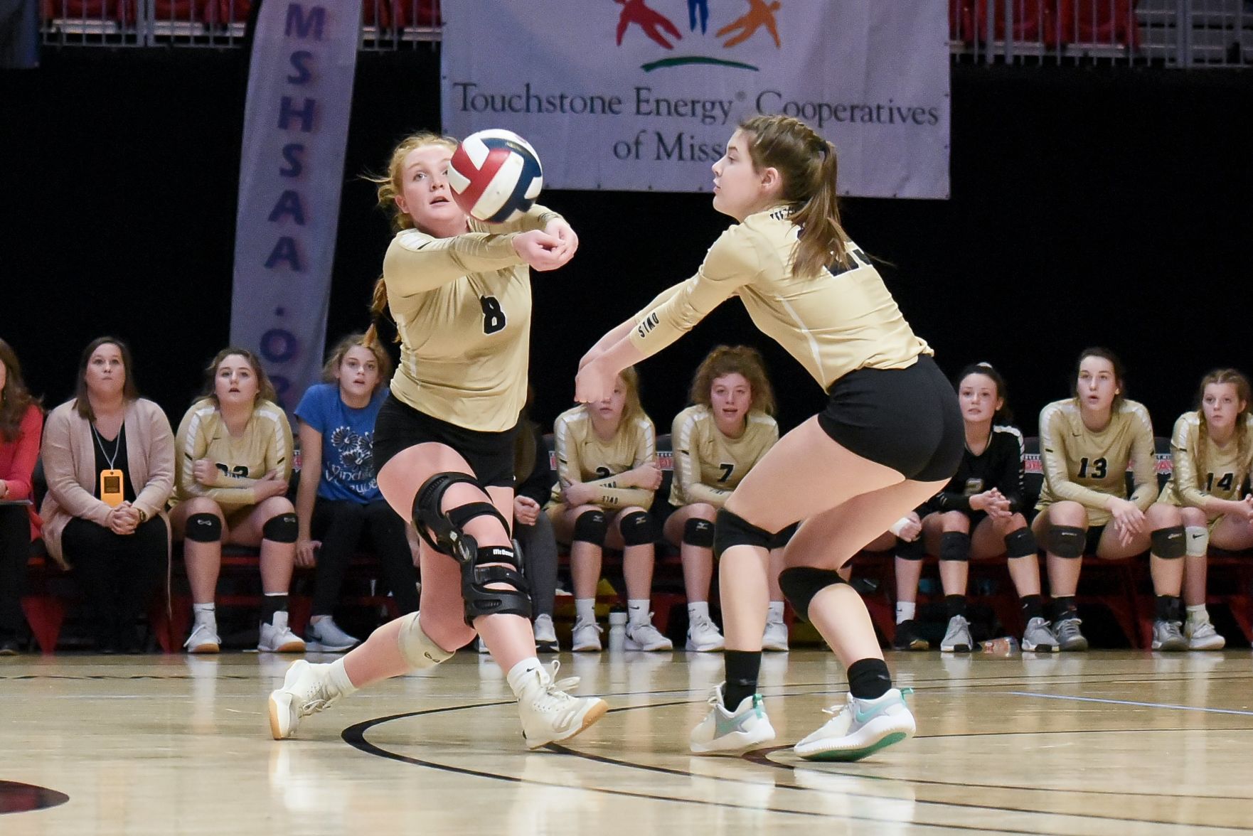 11/09/19 - Girls Volleyball - Class 3 third place match - Windsor vs St, Michael
